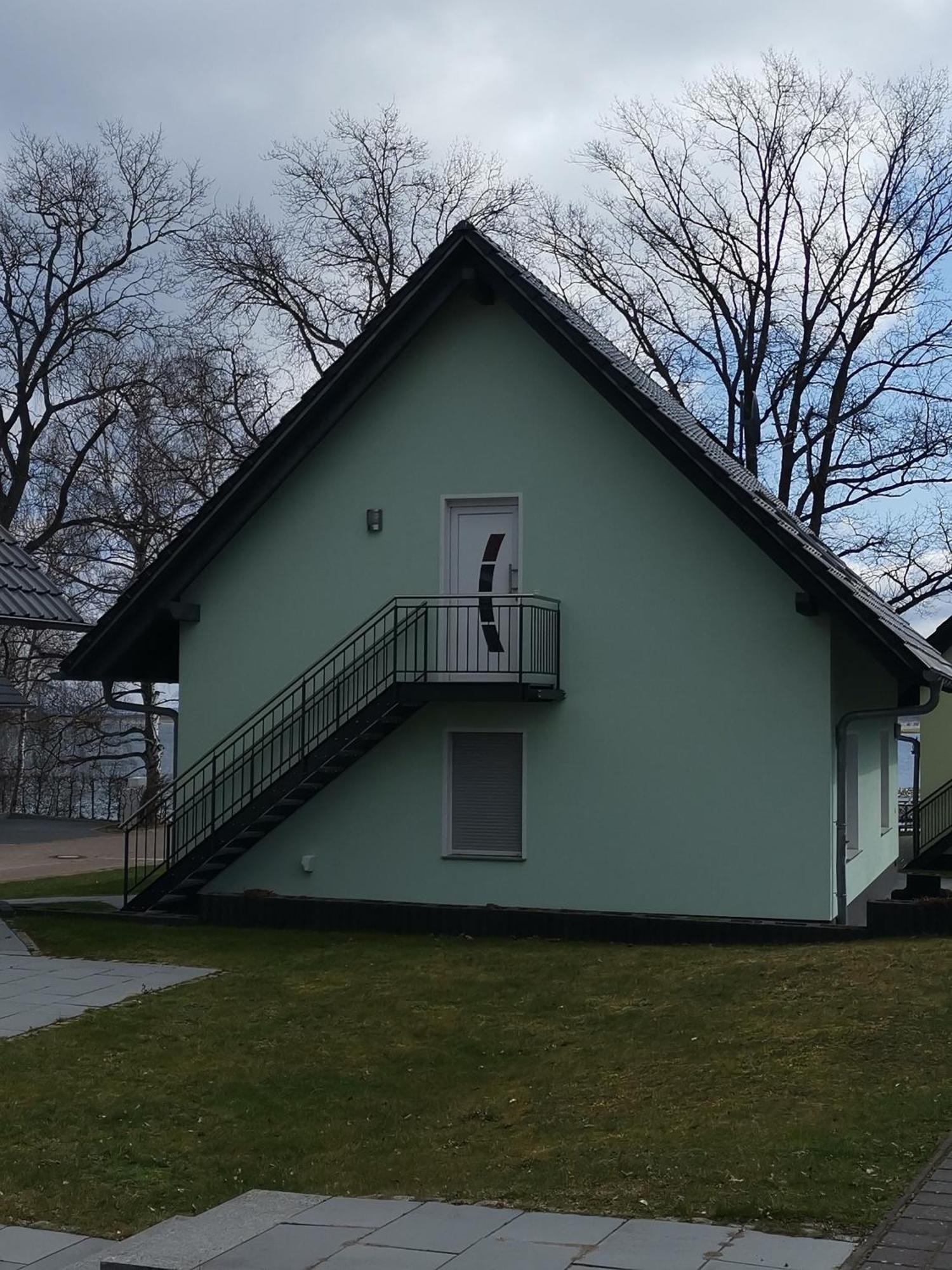 Ferienwohnung Dachs Im Mueritz Seepark Marienfelde Bagian luar foto